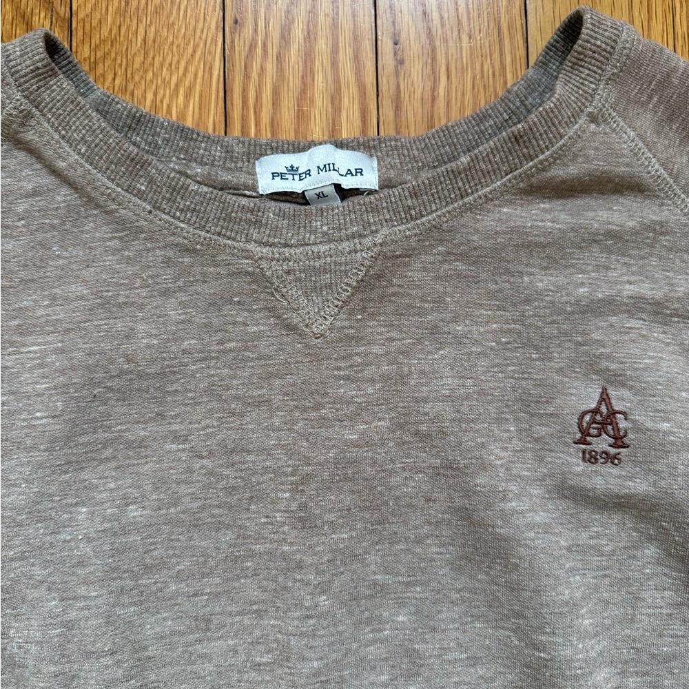 Men’s Peter Millar Performance Crewneck Sweatshirt - Aronomik Golf Club